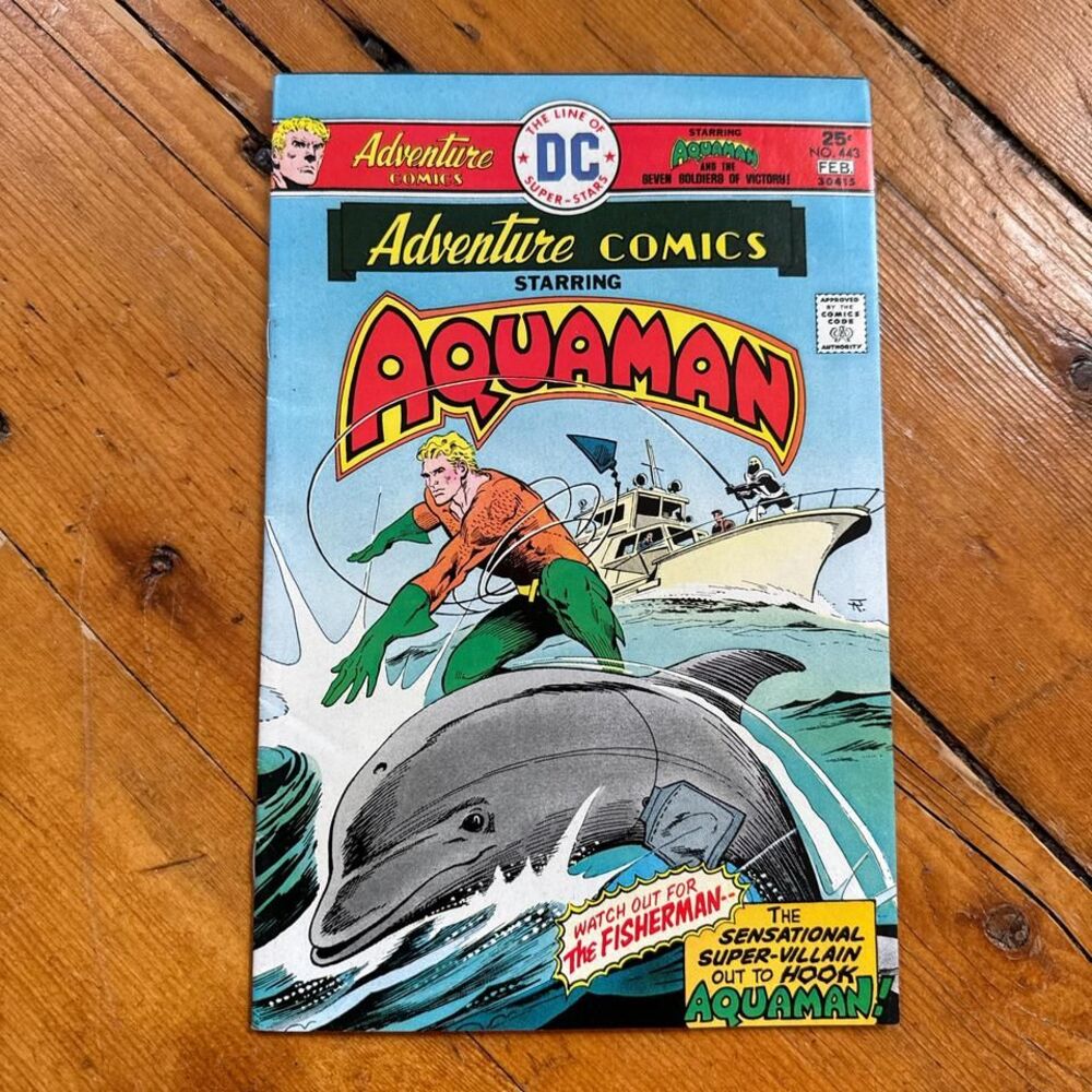 Vintage 1975 DC‎ Comics Aquaman No. 443